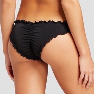 Shade & Shore Ruffled Bikini Bottoms
